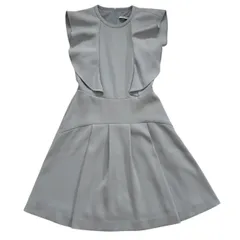 FOXEY NEW YORK フォクシー アパレル ワンピース フリル ブルー系 ポリエステル