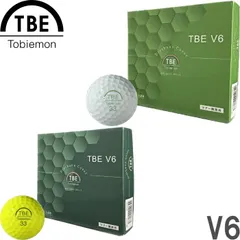 TOBIEMON 飛衛門  V6 ゴルフボール 9球入 3ピース ウレタンボール 競技用のサムネイル