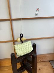 煙草入れ　総絞り　若草色　帯飾り　お祭り　お神輿