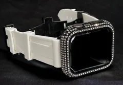 アップルウォッチバンド ラバーベルト Apple Watch 　キラキラ ケース カバー  メンズ レディース 38 40 41 42 44 45 46 49 SE1/2/3 Ultra1/2/3  　13