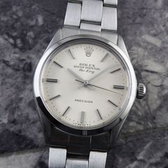ロレックス エアキング Ref.5500 シルバーダイヤル ブレス 1972年 Cal.1520 自動巻 ROLEX Air-King