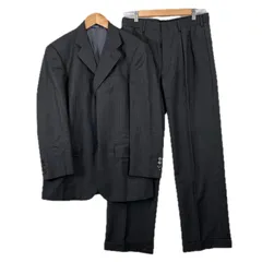 RALPH LAUREN ラルフローレン ストライプ 秋冬 AW セットアップ ブラック メンズ A4【古着】【中古】【送料無料】