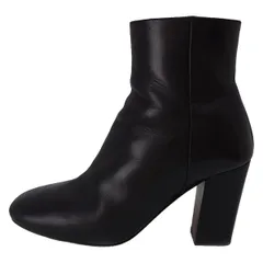 美品✨JOSEPH サイドゴアブーツ レザー ガラスレザー 黒 37 美品✨JOSEPH サイドゴアブーツ レザー ガラスレザー 黒 37