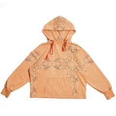 THE WORLD IS YOURS × INNOCENCE / paisley vintage hoodie イノセンス　ワールドイズユアーズ