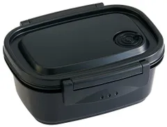 【在庫セール】黒 XPM3 保存容器 シール容器 ブラック 430ml レンジ対応 S 弁当箱 軽い ラク軽 スケーター(Skater)