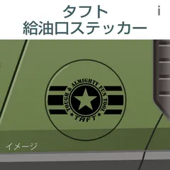 ダイハツタフト／給油口ステッカー iのサムネイル
