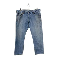 Levi's 505 デニムパンツ W40 リーバイス メキシコ製 ビッグサイズ コットン ライトブルー 古着卸 アメリカ仕入 2503-397