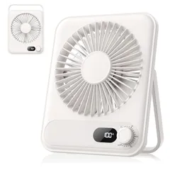 小型ファン コードレス 折畳み式 USB充電式 オフィス 100無段階風量調節 残量表示 卓上ファン 涼しい 小型扇風機 TYPE-C充電 操作簡単 3way 収納便利 2025年最新バージョン 手持ち 卓上置き ミニ型 壁掛け 卓上扇風機 静音 真夏 MoK