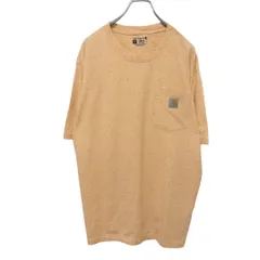 【Carhartt】 ロゴ刺<!-利用不可文字-!> ルーズフィット Tシャツ S-1207