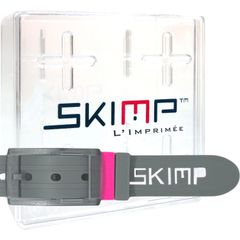 SKIMP シリコンラバーベルト メンズ レディース ゴム ゴルフ スノボ 防水  長さ約135cm 幅約3.4cm スキンプ【灰色 ライトグレー】