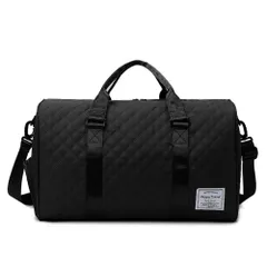 ☆ ブラック ☆ ボストンバッグ 旅行バッグ mmbbag4k ボストンバッグ 大容量 旅行 旅行バッグ 旅行バック ボストンバック 旅行かばん マザーズバッグ マザーズバック キルト 軽量 軽い ジム ヨガ スポーツ レディース メンズ 男女兼用