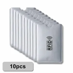 スキミング防止 カードケース 10枚セット RFID磁気防止 カードスリーブ クレジットカード キャッシュカード 交通系 ICカード のスキミング被害防止に 誕生日 記念日 select ギフト プレゼント