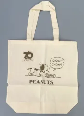 【中古】バッグ スヌーピー(70周年) オリジナルエコバッグ 「PEANUTS(SNOOPY)」 対象商品購入特典