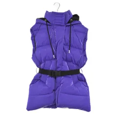 DIESEL (ディーゼル) W-Lalla Jacket ウエストベルト ノースリーブ ダウンベスト パープル A01445-W-LALLAのサムネイル