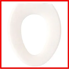 【送料無料 】ホワイト_便座カバー(O型) オカ(OKA) 乾度良好 Dナチュレ O型専用 便座カバー (ホワイト)