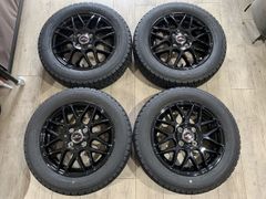 【2505036】スタッドレス 14インチ 4.5J +45 PCD100 4H + GOODYEAR 155/65R14 2023年 軽自動車 ワゴンR N-BOX タント ムーヴ スペーシア パレット ルークス デイズ エブリィ クリッパー モコ 等