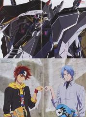 機動戦士ガンダム 閃光のハサウェイ A3箔押しポスター クスィー