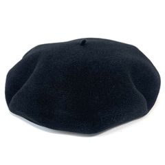 小さいサイズ 普通サイズ フランス製 フェルト インポート バスクベレー 高級 帽子 680002-47 ブラック系