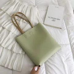 ☆ グリーン ☆ トートバッグ 縦型 大容量 おしゃれ tbg001 トートバッグ レディース 通勤 トートバック トート 手提げ 肩掛けバッグ 肩掛けバック 肩掛け かばん 鞄 バッグ バック 大容量 縦長 縦型 無地 シンプル 大きい 女性用 通学