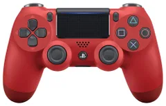 ワイヤレスコントローラー (DUALSHOCK 4) マグマ・レッド (CUH-ZCT2J11)【新品】【純正品】
