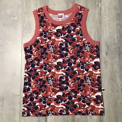 【希少】A・BATHING APE シャーク カモ柄 タンクトップ A Bathing Ape シャークデザイン タンクトップ XL - メルカリ
