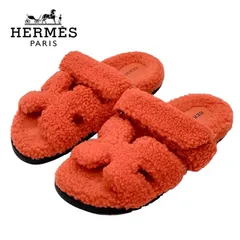 【ムートンで秋冬先取り☆】HERMES サンダル 楽天市場】ムートン サンダル（ブランドエルメス）の通販