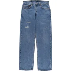 古着 00年代 リーバイス Levi's 505 REGULAR FIT STRAIGHT LEG テーパードデニムパンツ メンズw32相当/eaa574622