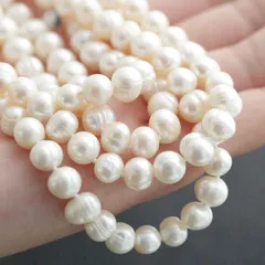 天然淡水パール・8-9mm・155cm・ロングネックレス・入学式結婚式卒業式