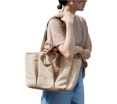 イエナ ノマディス TOOLSトートバッグ　ベージュ