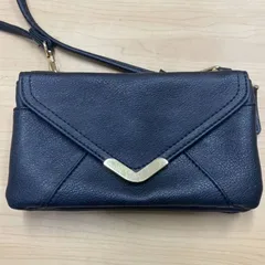 CLOSSHI　クロッシー　財布型　ショルダーバッグ　オシャレ　bag　カバン　鞄　ショルダー　メンズ　レディース　小物　おしゃれ　便利 バック　ユニセックス　昭和レトロ　アンティーク　ヴィンテージ　ブラック　黒　BLACK　お出かけ　買い物　高級ブランドのサムネイル