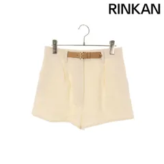 プラダ P276HE S000 14GF ロゴベルト付き コットンリネンショート