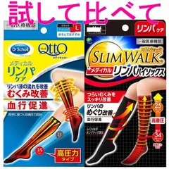 メディキュットメディカルハイソックス＆スリムウォークメディカルリンパハイソックス