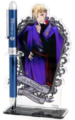 【中古】ペンスタンド・筆立て(アクリル) ヴィル・シェーンハイト アクリルスタンド付多機能ボールペン 「ディズニー ツイステッドワンダーランド」 プレミアムバンダイ限定