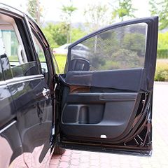 【Y.WINNER】車用 網戸 車中泊 カーテン 防虫ネット左右1組(2枚入)