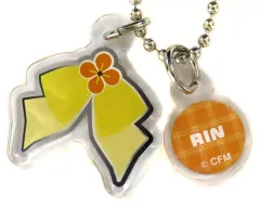 【中古】キーホルダー 鏡音リン モチーフアクリルキーホルダ 「初音ミク×HANA・BIYORI」