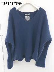 ◇ JOURNAL STANDARD relume ウール ニット 長袖 セーター サイズF ネイビー レディース  【1109100019994】