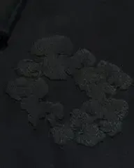 DENIM TEARS(デニムティアーズ) モノコットン 黒 ハーフパンツ L