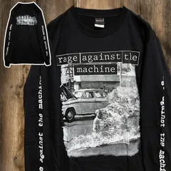 90s rage against the machine 長袖　XLサイズレイジ 超レア本物90s レイジアゲインストザマシーン rage against ロン
