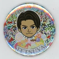 【中古】バッジ・ピンズ(男性) TETSUYA(EXILE THE SECOND) プチキャラ缶バッジ ホワイトデー2019 ver. EXILE TRIBE STATION オンラインカプセル
