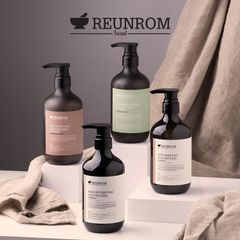 ヘアシャンプー／ヘアトリートメント「エナージングウッド」「アロマティックミント(アロマM)」REUNROM(レンロン)【-reunrom-syampoo-treatment-】