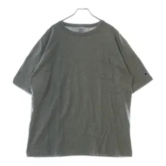 CHAMPION (チャンピオン) T1011 ティーテンイレブン ショートスリーブポケット MADE IN USA Tシャツ 半袖カットソー グレー