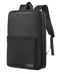 【数量限定】[Modiko] ビジネスリュック メンズ 2倍拡張機能 7cm薄型 通勤用リュックサック 防水 15.6インチ PCリュック 軽量 通気性 20L 機内持ち込み バックパック A4収納可 通学 就活 出張