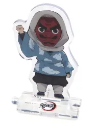 【中古】アクリルスタンド・アクリルパネル 鱗滝左近次(右手挙げ) 「鬼滅の刃 キャラクター絵巻カフェ in ufotable Cafe 繋がるランダムアクリルスタンド 第二期」