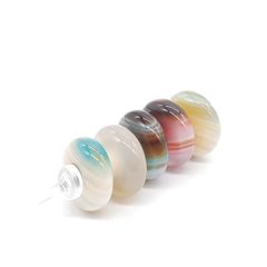 TROLLBEADS トロールビーズ ブレスレット ネックレス パーツ チャーム SILVER 925 シルバー ストライプ アゲート 天然石 ジュエリー DENMARK デンマーク Z92
