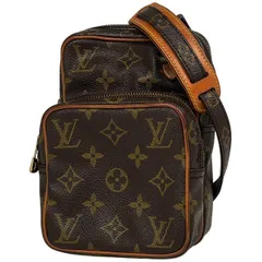 ルイ・ヴィトン Louis Vuitton ミニ アマゾン 斜め掛け 旧型 ポシェット ショルダーバッグ モノグラム ブラウン M45238 レディース 【中古】