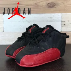 NIKE FIRST JORDAN 12 RETRO ナイキ ファースト ジョーダン 12 レトロ ブラック レッド 9cm N02867 970103XC1