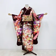 振袖6枚まとめ売り　リメイク用　素材用　着付け練習　成人式 振袖6枚まとめ売り リメイク用 素材用 着付け練習 成人式 振袖6枚