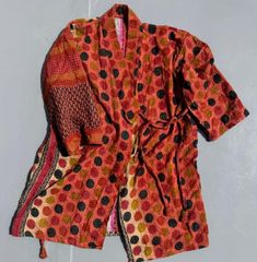 G137 ラリーキルト グドゥリー ジャケット コート 刺し子 刺子