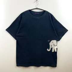 45R Aライン　Tシャツ　近年物　インディゴ　藍染　ゆったりシルエット 45R45年ものがたり四角Tシャツ 3枚セット（インディゴ）: WOMEN｜45R