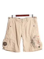 【お得なクーポン配布中!】 ポロ ラルフローレン コットン カーゴ ショーツ メンズ 35 古着 ショートパンツ 半パン 短パン ミリタリー タイプ アウトドア ハンティング